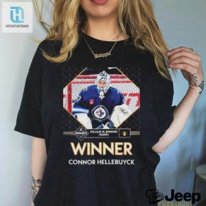 Connor Hellebuyck Winner William M.Jennings Trophy Awards Regular Season 2024 For Winnipeg Jets Nhl Shirt hotcouturetrends 1 3