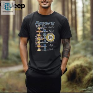 Indiana Pacers Team Players 2024 Signatures Shirt hotcouturetrends 1 2