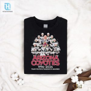 Arizona Coyotes 1996 2024 Thank You For 27 Seasons Of Memories T Shirt hotcouturetrends 1 2