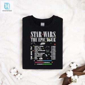 Star Wars The Epic Tour Two Side Logo Shirt hotcouturetrends 1 2