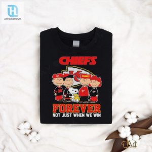 Kansas City Chiefs Football Snoopy Forever Not Just When We Win T Shirt hotcouturetrends 1 2