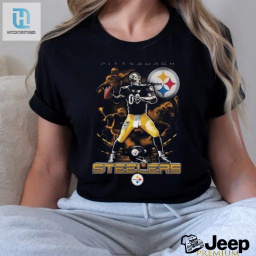 Pittsburgh Steelers Mascot On Fire Nfl Shirt hotcouturetrends 1 4