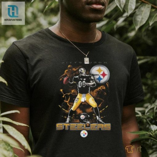 Pittsburgh Steelers Mascot On Fire Nfl Shirt hotcouturetrends 1 5