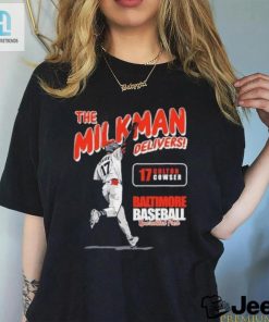 The Milkman Delivers Colton Cowser Baltimore Baseball Guaranteed Fresh Shirt hotcouturetrends 1 7
