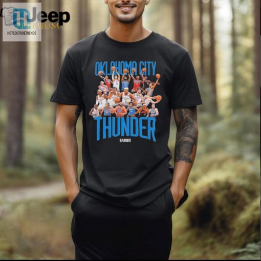 Oklahoma City Thunder 2024 Nba Playoff Roster Basketball T Shirt hotcouturetrends 1