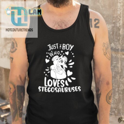 Just A Boy Who Loves Stegosauruses Shirt hotcouturetrends 1 4