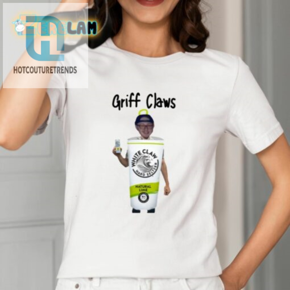 Griff Claws White Claw Hard Seltzer Natural Lime Shirt 