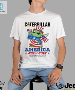 Baby Yoda Caterpillar America 4Th Of July Independence Day Shirt hotcouturetrends 1 1