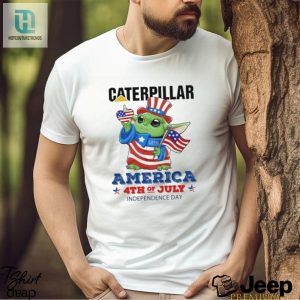 Baby Yoda Caterpillar America 4Th Of July Independence Day Shirt hotcouturetrends 1 3