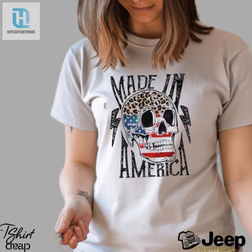 Skull Made In America July 4Th Shirt hotcouturetrends 1