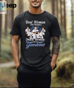 Real Women Love Baseball Smart Women Love The New York Yankees 2024 Signatures Shirt hotcouturetrends 1 2