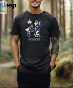 Peanuts Characters Winnipeg Jets Lets Go Jets Shirt hotcouturetrends 1 2