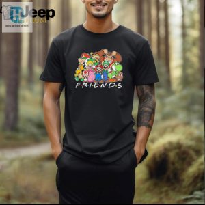 Friends Super Mario Characters Shirt hotcouturetrends 1 2