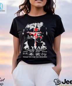 Depeche Mode 45 Years Of The Memories 1980 2025 T Shirt hotcouturetrends 1 3