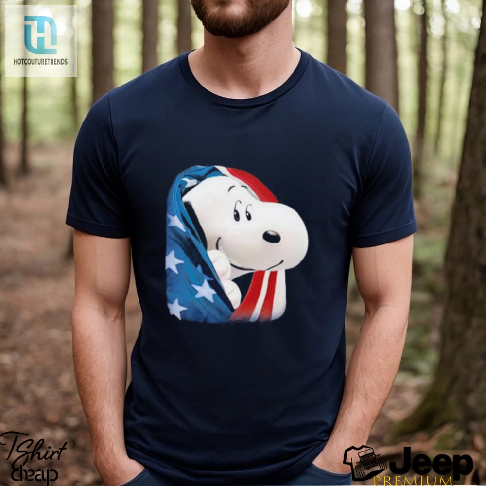 Snoopy Flag Happy The 4Th Of July American Independence Day T Shirt 