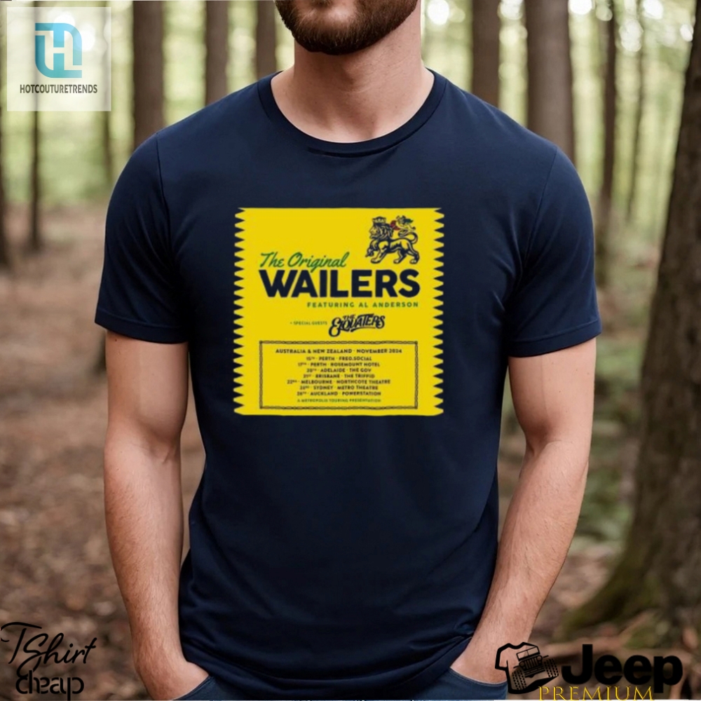 The Original Wailers Featuring Al Anderson 2024 Poster Shirt 