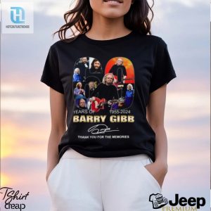 60 Years Of 1955 2024 Barry Gibb Thank You For The Memories T Shirt hotcouturetrends 1 3