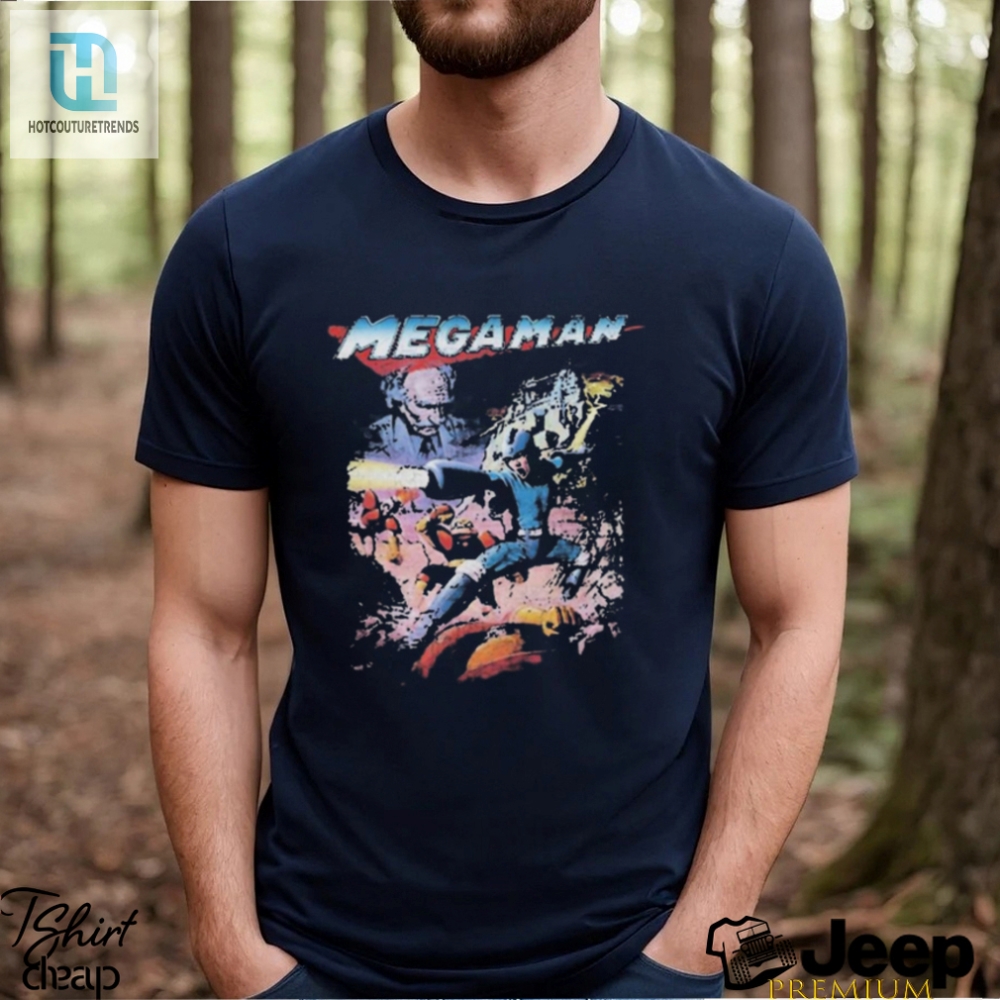 Capcom Reveals And Chips Megaman T Shirt 