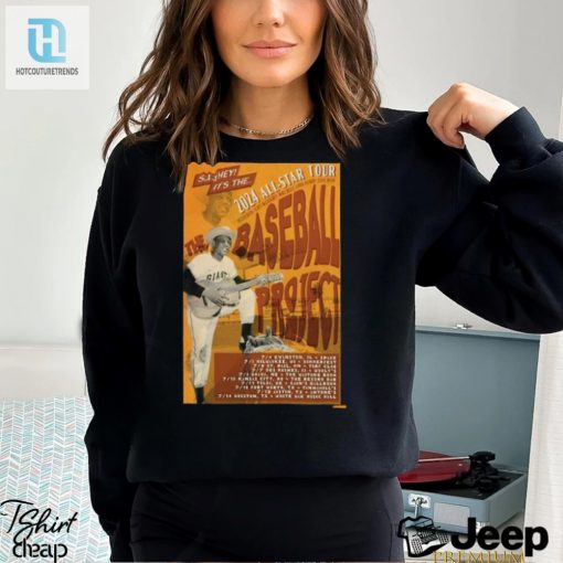 The Baseball Project All Star Tour 2024 Poster Shirt hotcouturetrends 1 2