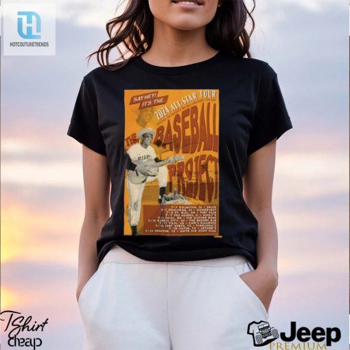 The Baseball Project All Star Tour 2024 Poster Shirt hotcouturetrends 1 3