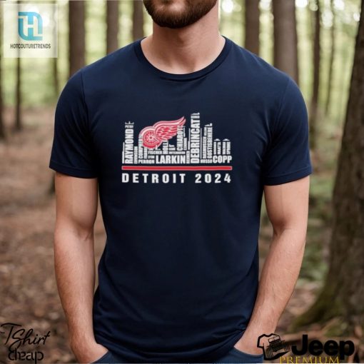 Detroit Red Wings 2024 Player Name City Horizon T Shirt hotcouturetrends 1 1