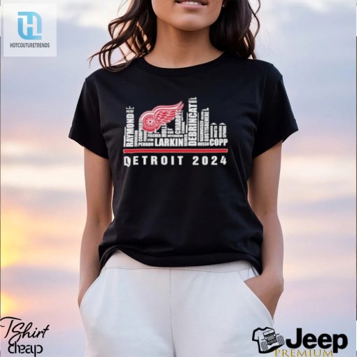 Detroit Red Wings 2024 Player Name City Horizon T Shirt hotcouturetrends 1 3