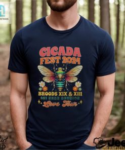 Entomology Cicada Lover Cicada Fest 2024 Broods Xix Xiii T Shirt hotcouturetrends 1 1