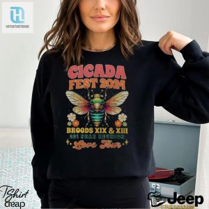 Entomology Cicada Lover Cicada Fest 2024 Broods Xix Xiii T Shirt hotcouturetrends 1 2