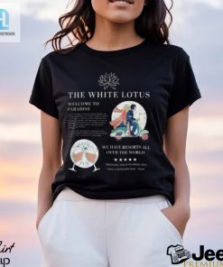 The White Lotus Welcome To Paradise T Shirt hotcouturetrends 1 3