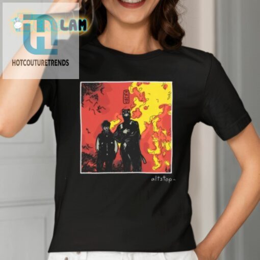 Evie Softestbandito Catboi On Fire Deluxe Shirt hotcouturetrends 1 1