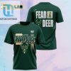 Bucks 2024 Central Division Champions Fear The Deer Shirt hotcouturetrends 1