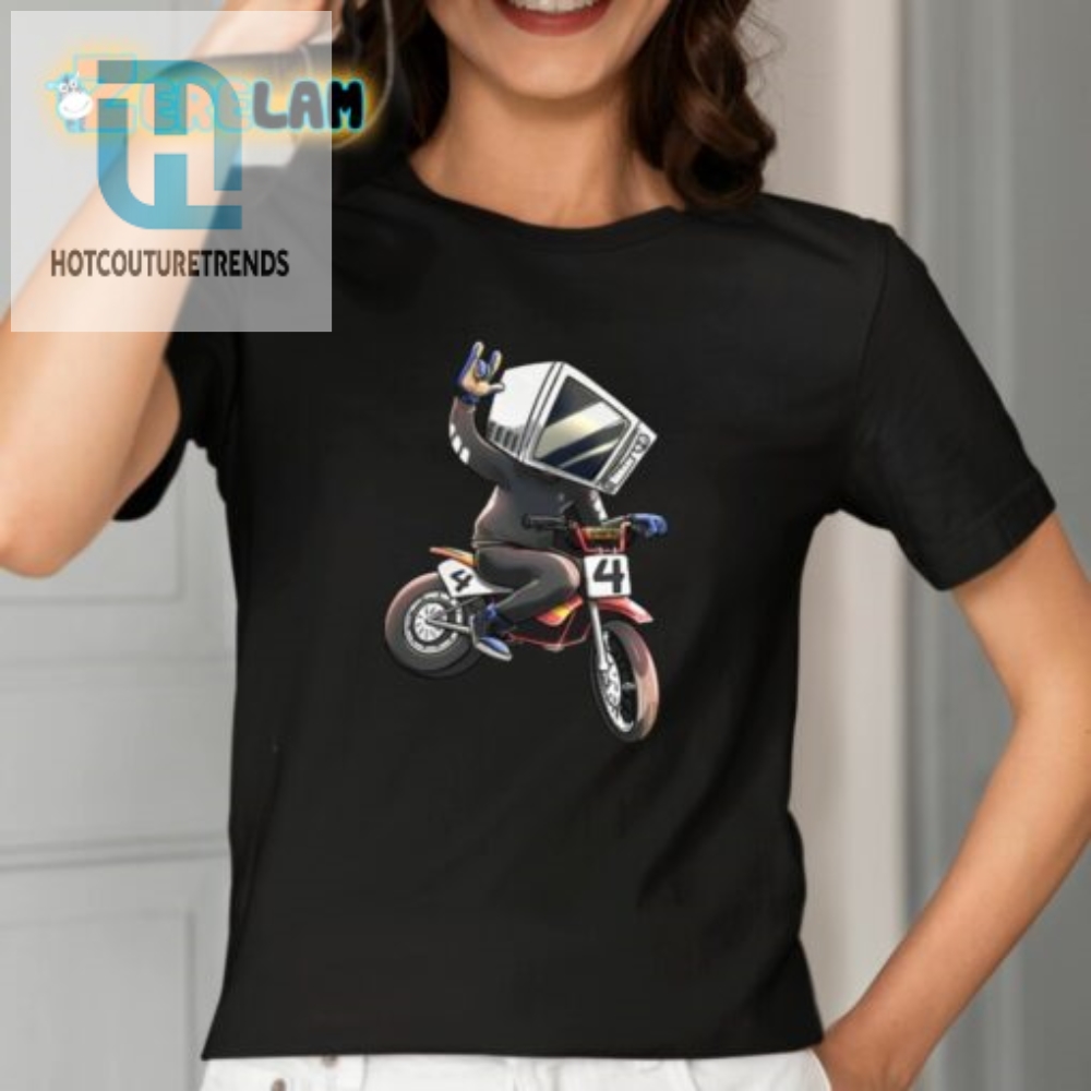 Microwave Man Bike Shirt 