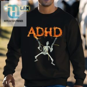 Adhd Fire Skeleton With Guns Shirt hotcouturetrends 1 2