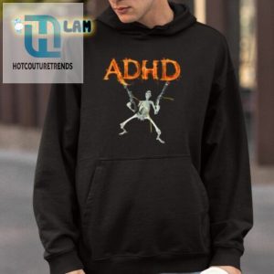 Adhd Fire Skeleton With Guns Shirt hotcouturetrends 1 3