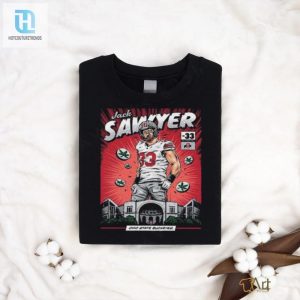 Official Ohio State Buckeyes 33 Jack Sawyer Nil Comic Classic T Shirt hotcouturetrends 1 3