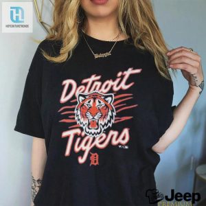 Detroit Tigers Tiger Illustration T Shirt hotcouturetrends 1 2