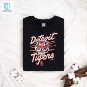 Detroit Tigers Tiger Illustration T Shirt hotcouturetrends 1 3