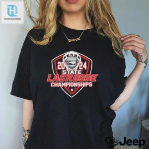 Official Nchsaa 2024 State Lacrosse Championships T Shirt hotcouturetrends 1 2