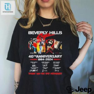 Beverly Hills Cop 40Th Anniversary 1984 2024 Signatures Thank You For The Memories T Shirt hotcouturetrends 1 2