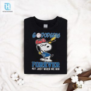 Official Snoopy Los Angeles Dodgers Go Dodgers Forever Not Just When We Win 2024 Shirt hotcouturetrends 1 3