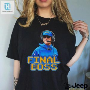 Jim Harbaugh Los Angeles Chargers Final Boss Shirt hotcouturetrends 1 2