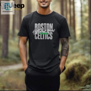 Boston Celtics Different Here Playoffs 2024 Shirt hotcouturetrends 1 5