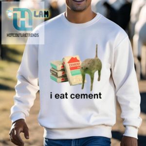 I Eat Cement Cursed Cat Shirt hotcouturetrends 1 2