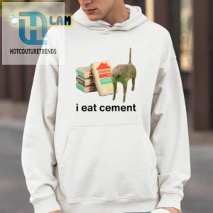 I Eat Cement Cursed Cat Shirt hotcouturetrends 1 3