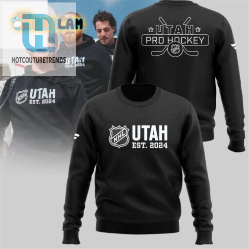 Utah Est.2024 Pro Hockey Hoodie 