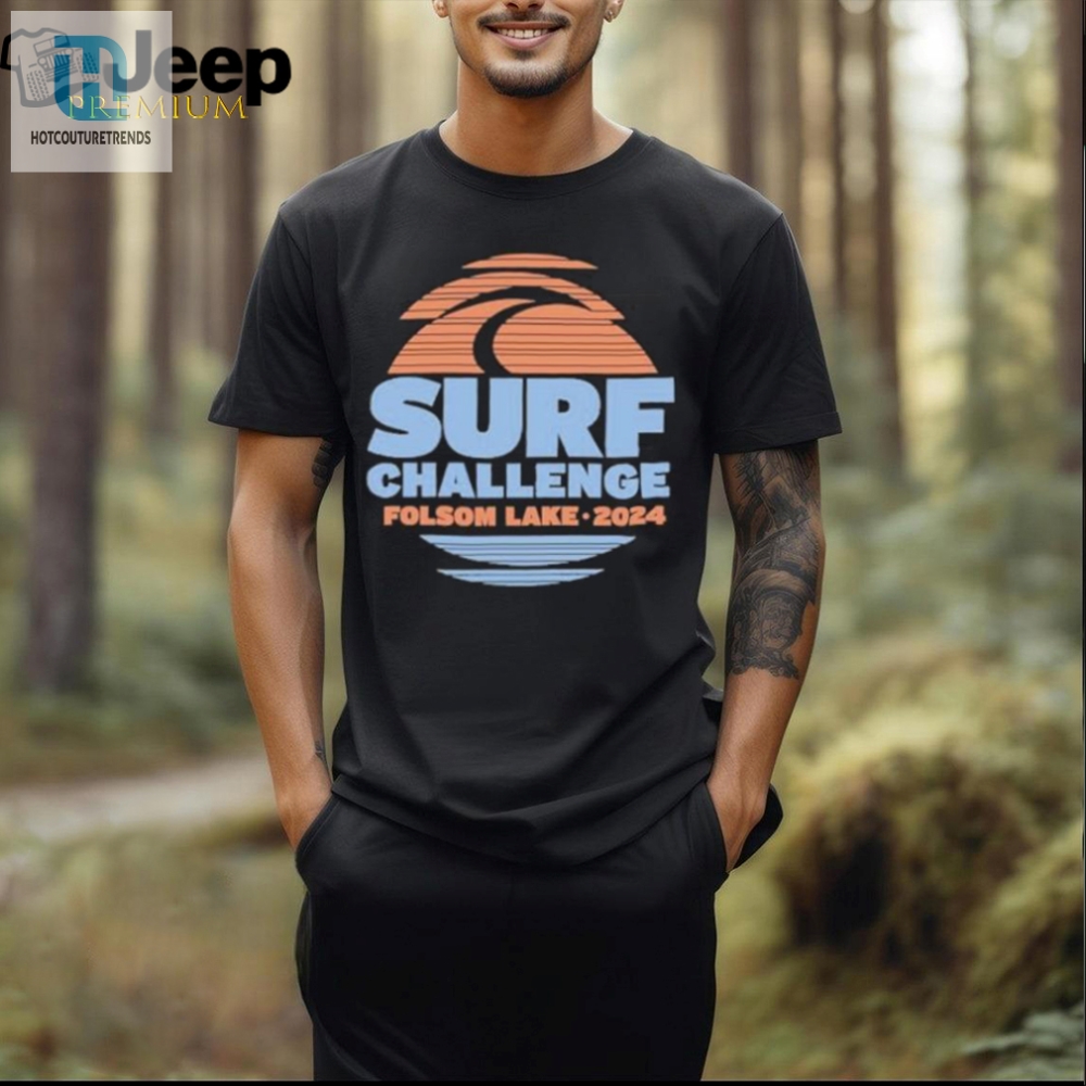 Ride The Wave With Our 2024 Surf Challenge Tee