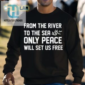 Ahmed Fouad Alkhatib Tee From River To Sea Peace Sets Us Free hotcouturetrends 1 2