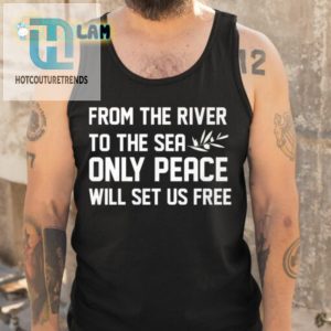 Ahmed Fouad Alkhatib Tee From River To Sea Peace Sets Us Free hotcouturetrends 1 4