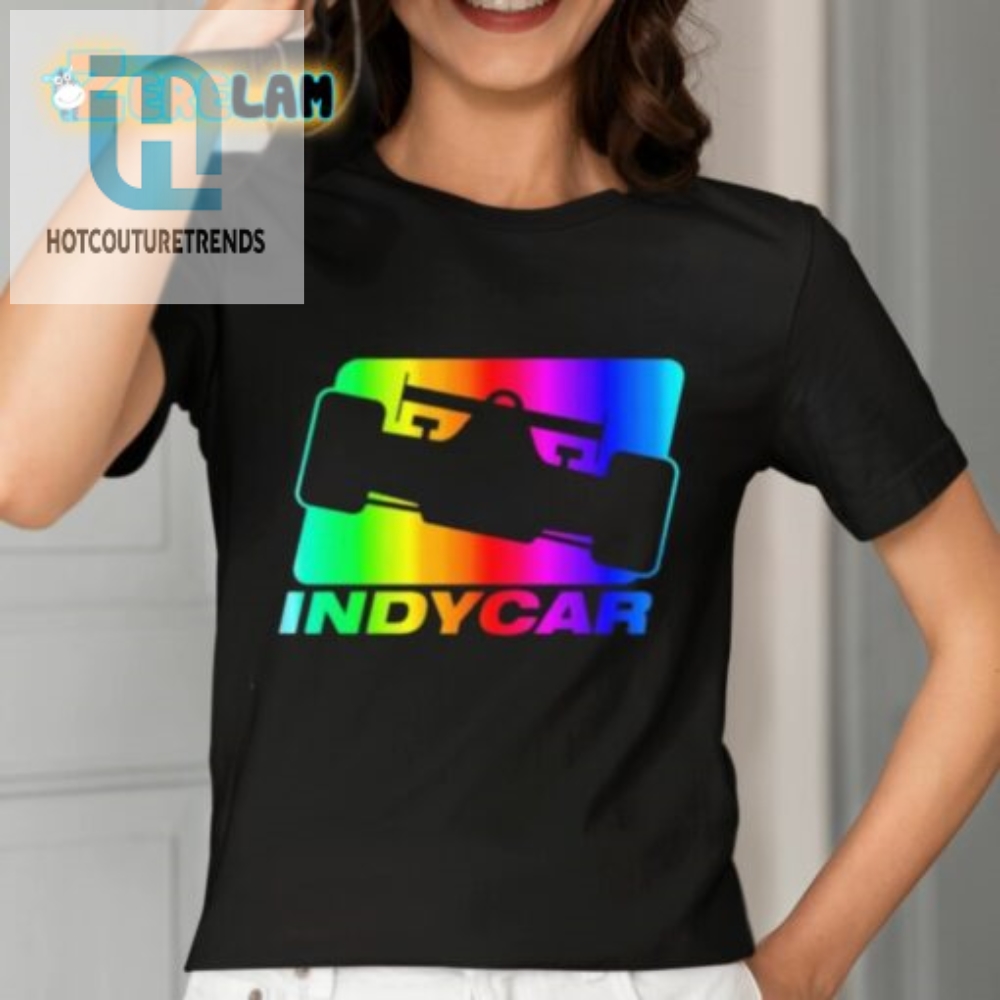 Speed Ahead With This Hilarious Indycar Logo Shirt