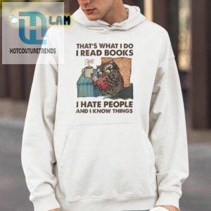 I Read Books Hate People Know Things Tee Funny Bookworm Gift hotcouturetrends 1 3